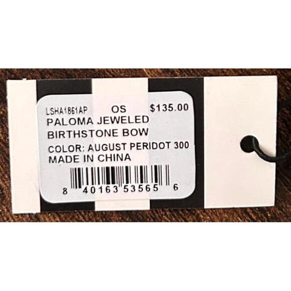 Lele Sadough Jeweled Hair Clip in Bow - Picture 6 of 6